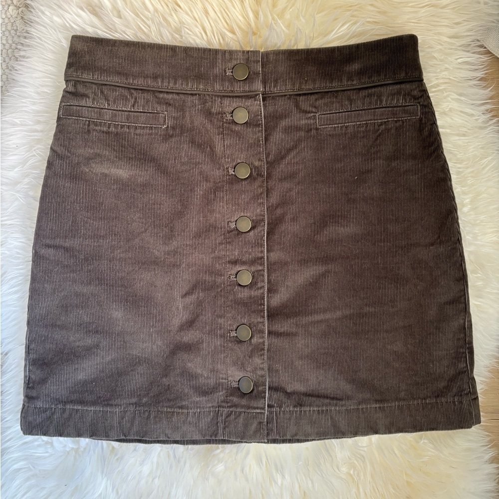 Wilfred Brown Corduroy Skirt